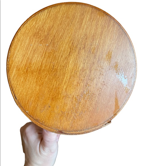 Vintage wooden wares pot unique - Picture 7 of 8